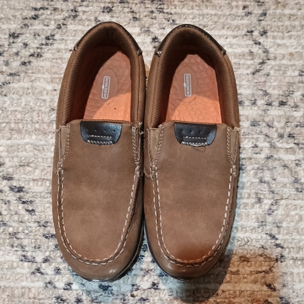 Brown Leather Sneakers men Never Worn
